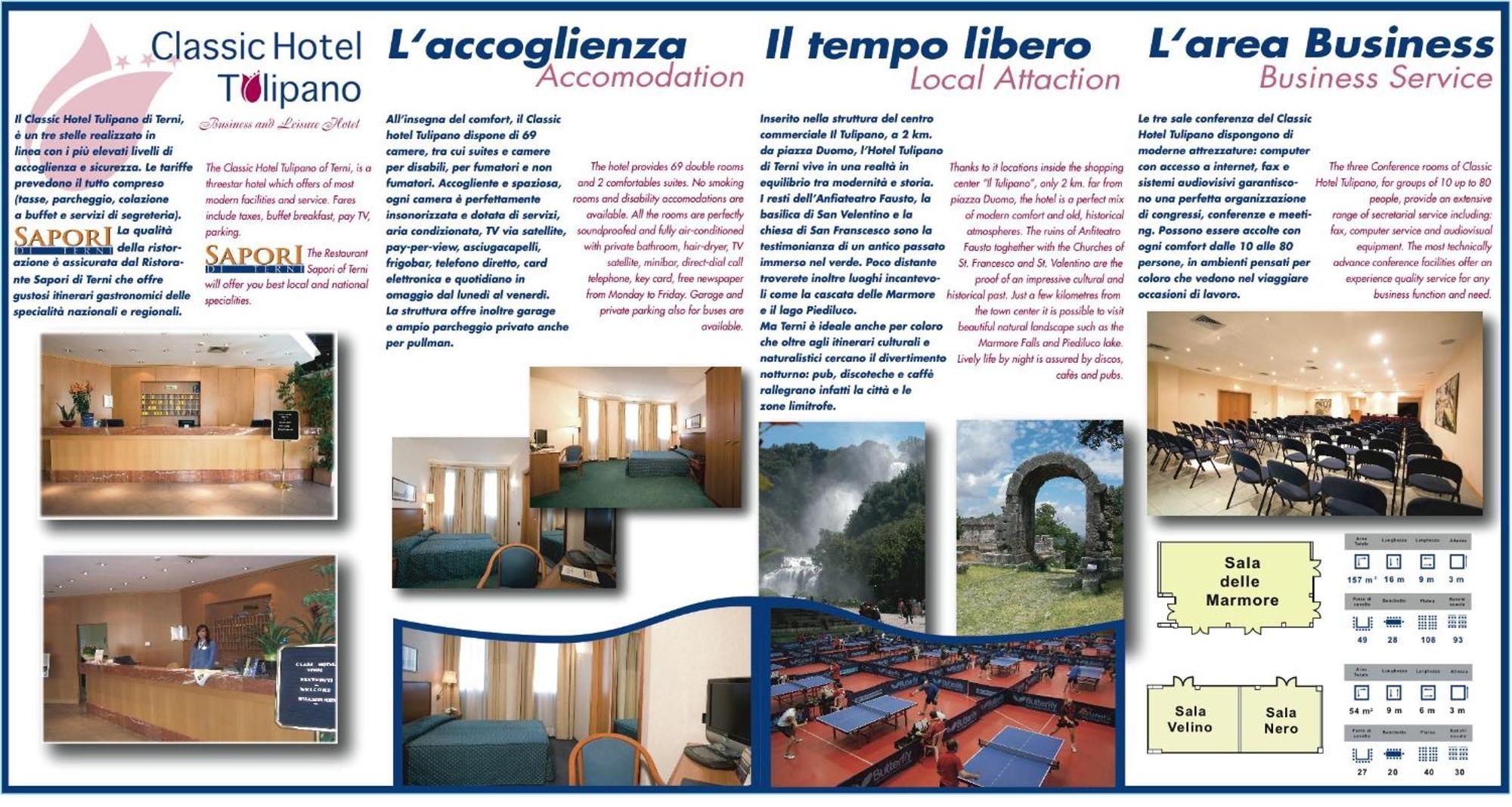 Classic Hotel Tulipano Terni Exterior photo